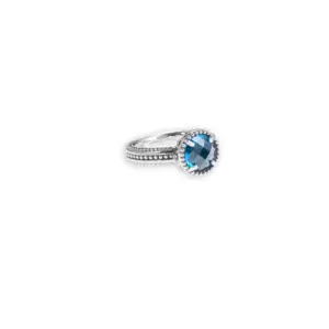 Anello castone piccolo - Linea Mediterranea
