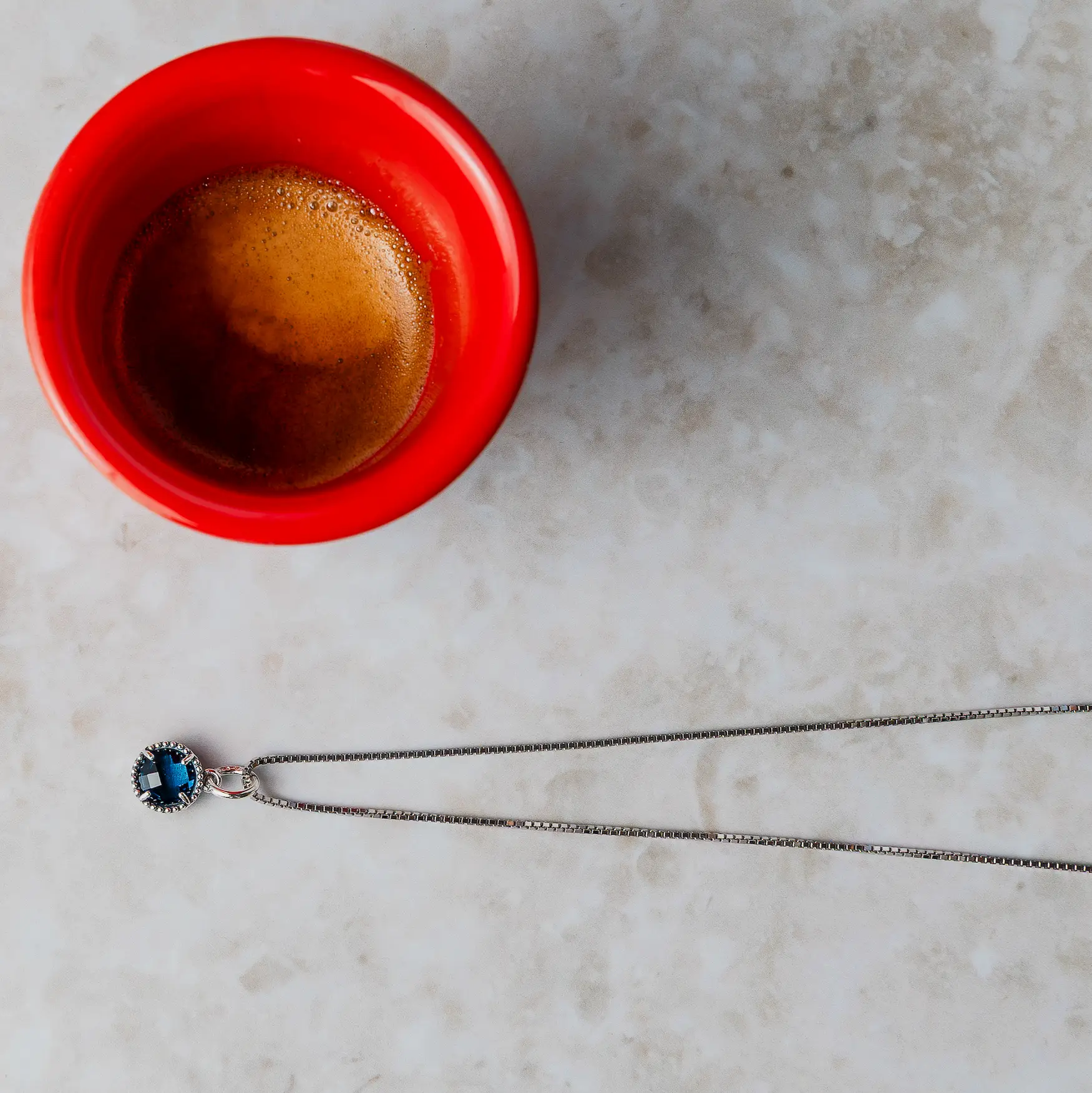 Collana castone piccolo - Linea Mediterranea - immagine 3