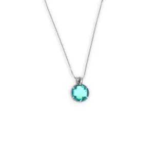 Collana castone grande - Linea Mediterranea