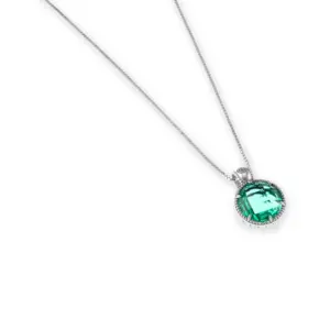 Collana castone grande - Linea Mediterranea