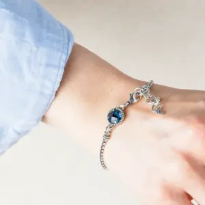 Bracciale a maglia veneziana - Linea Mediterranea